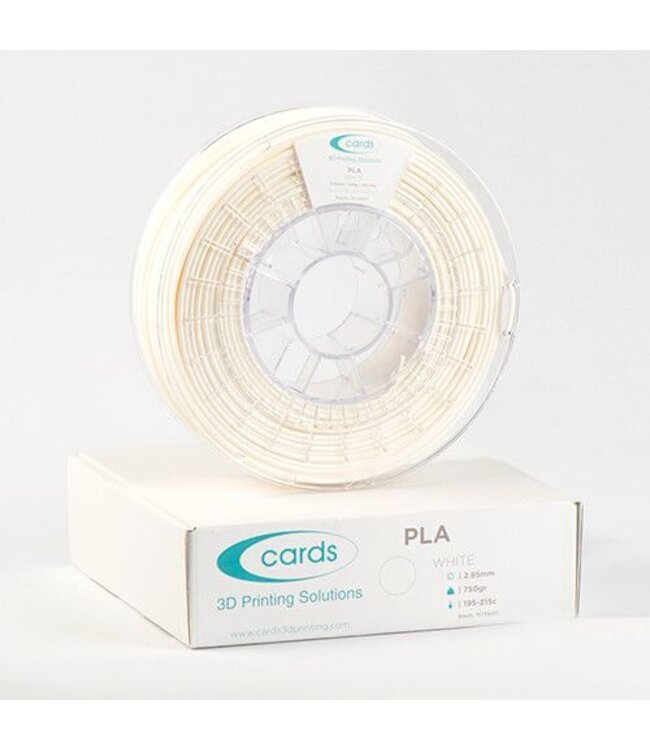 cards 3d printing solutions PLA White 2,85mm