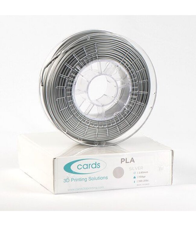 cards 3d printing solutions PLA Silver 2,85mm
