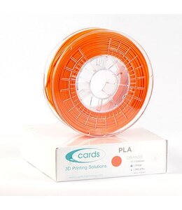 cards 3d printing solutions PLA Orange 2,85mm