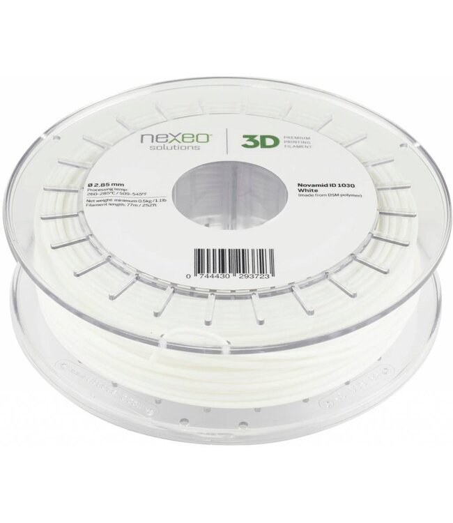 DSM Novamid®ID 1030 Nylon PA666 White 2,85mm