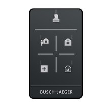 Busch Secure@Home vooraf geconfigureerde afstandsbediening