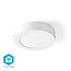 Nedis Wi-Fi Smart Plafondlamp | Rond | Diameter 17 cm | Warm tot Koel Wit | 800 lm | 12 W | Slank Design | Aluminium