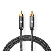 Subwooferkabel RCA male - RCA male  3.00m