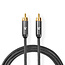 Nedis Subwooferkabel RCA male - RCA male  3.00m