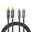 Nedis Stereo-Audiokabel 2x RCA male-2x RCA female 5.00m