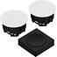SONOS Sonos Amp Set met Stereo Plafondspeakers by Sonance