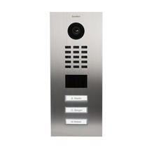 DoorBird IP intercom D2103V RVS V4A (zoutwater bestendig), 3 drukknoppen