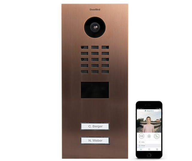 DoorBird D2102V Video 2 knoppen Smart en Duurzaam.nl