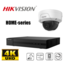 Hikvision Hikvision 4 kanaals beveiligingscameraset HOME-series met FULL HD minidome camera(s)