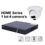 Safire SMART Safire Smart 4 kanaals beveiligingscameraset HOME-series met FULL-HD Turret camera