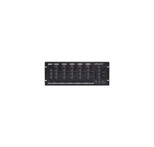 MIKS 6.4  4 zone audio mixer, zwart