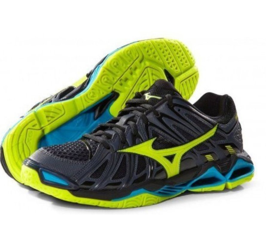 Mizuno Wave Tornado X2 geel volleybalschoenen heren