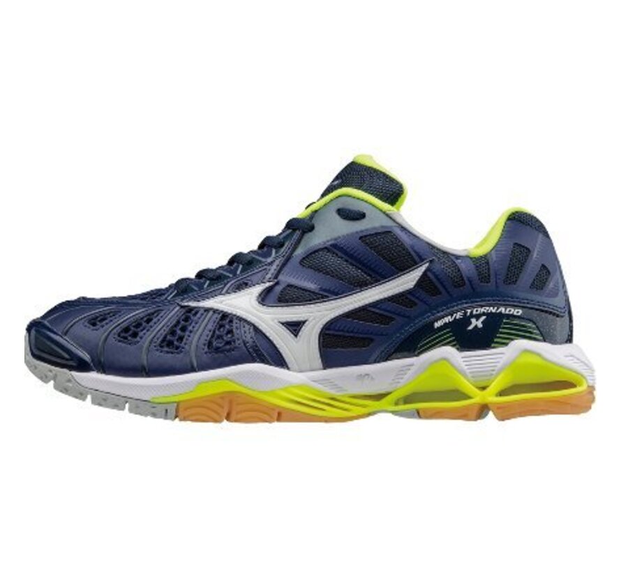 Mizuno Wave Tornado X blauw volleybalschoenen heren