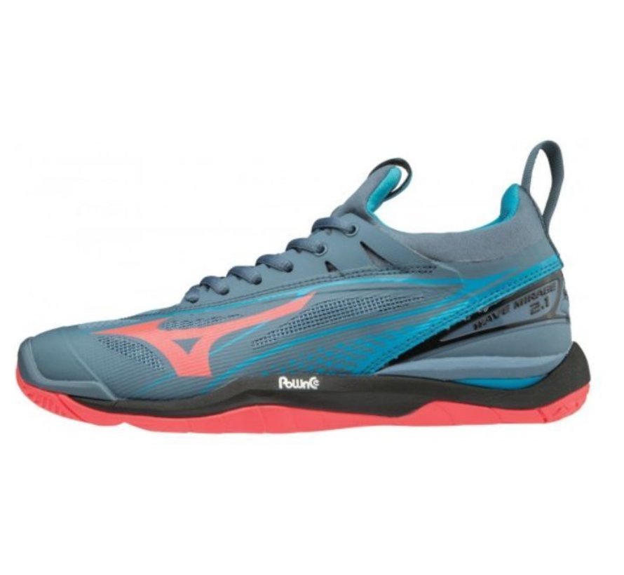 Mizuno Wave Mirage 2.1 koraal handbalschoenen dames