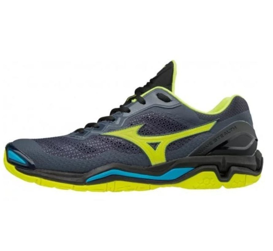 Mizuno Wave Stealth V antraciet handbalschoenen heren