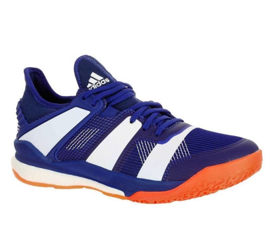 Adidas Stabil X donkerblauw indoor handbalschoenen heren