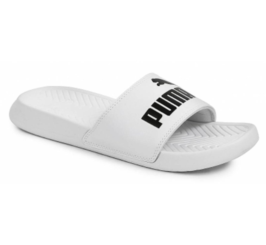 Puma Popcat badslippers wit uni