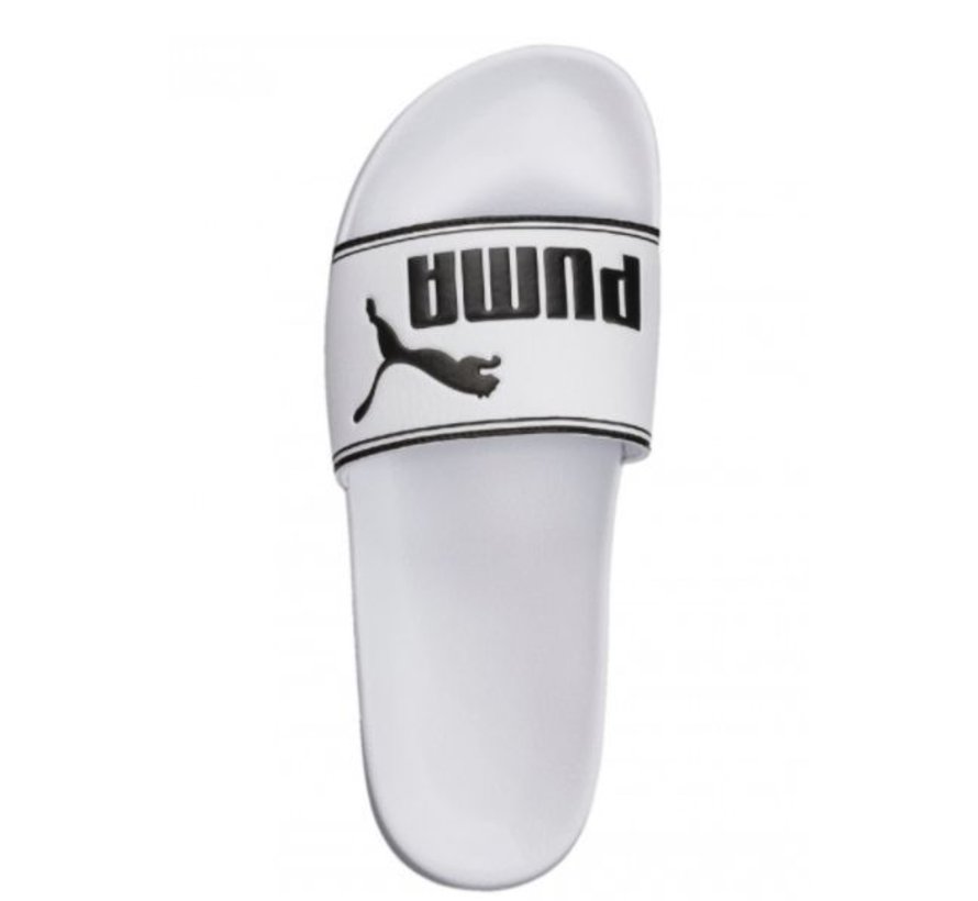 Puma Leadcat badslippers wit zwart heren