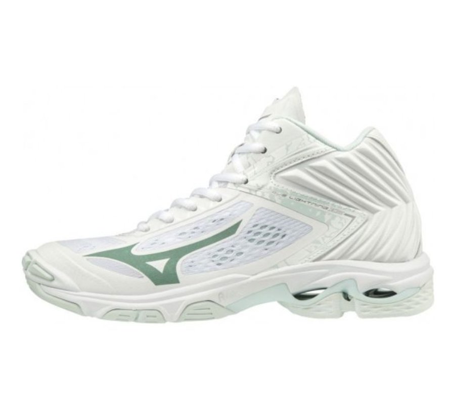 Mizuno Wave Lightning Z5 Mid wit volleybalschoenen dames