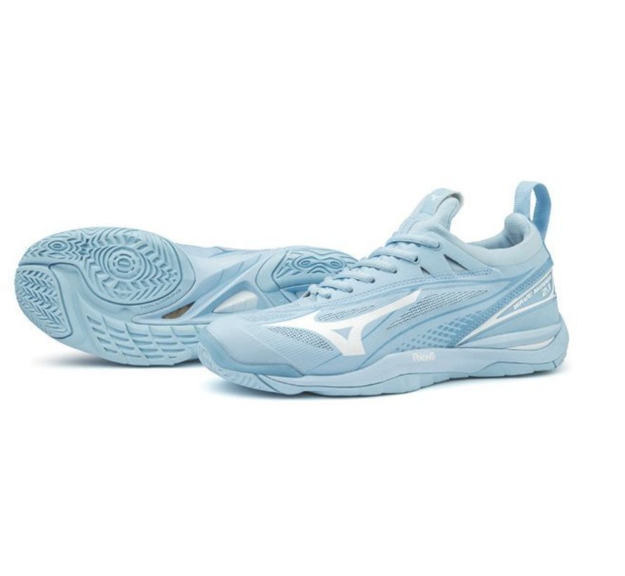 Mizuno Wave Mirage 2.1 blauw handbalschoenen dames