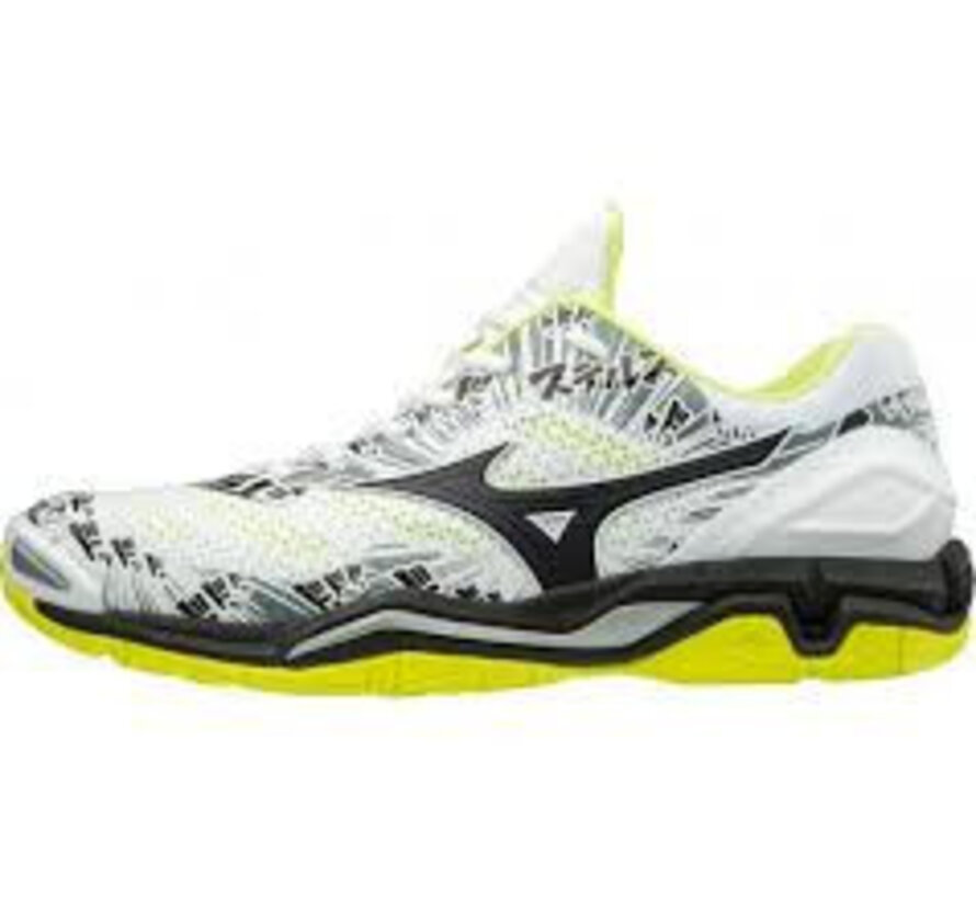 Mizuno Wave Stealth V wit handbalschoenen uni