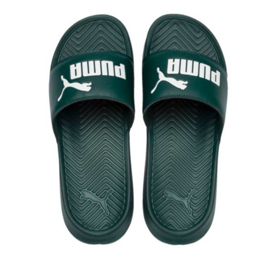 Puma Popcat groen badslippers heren