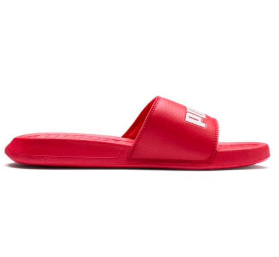 Puma Popcat rood badslippers uni