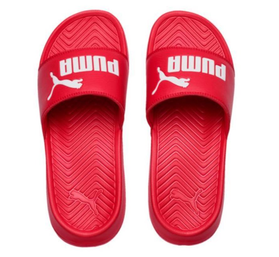 Puma Popcat rood badslippers uni