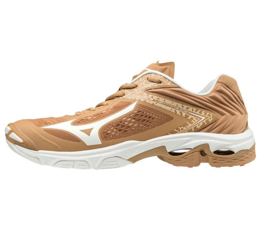 Mizuno Wave Lightning Z5 lichtbruin volleybalschoenen unisex