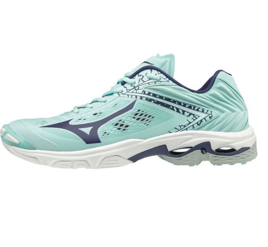 Mizuno Wave Lightning Z5 lichtblauw volleybalschoenen dames