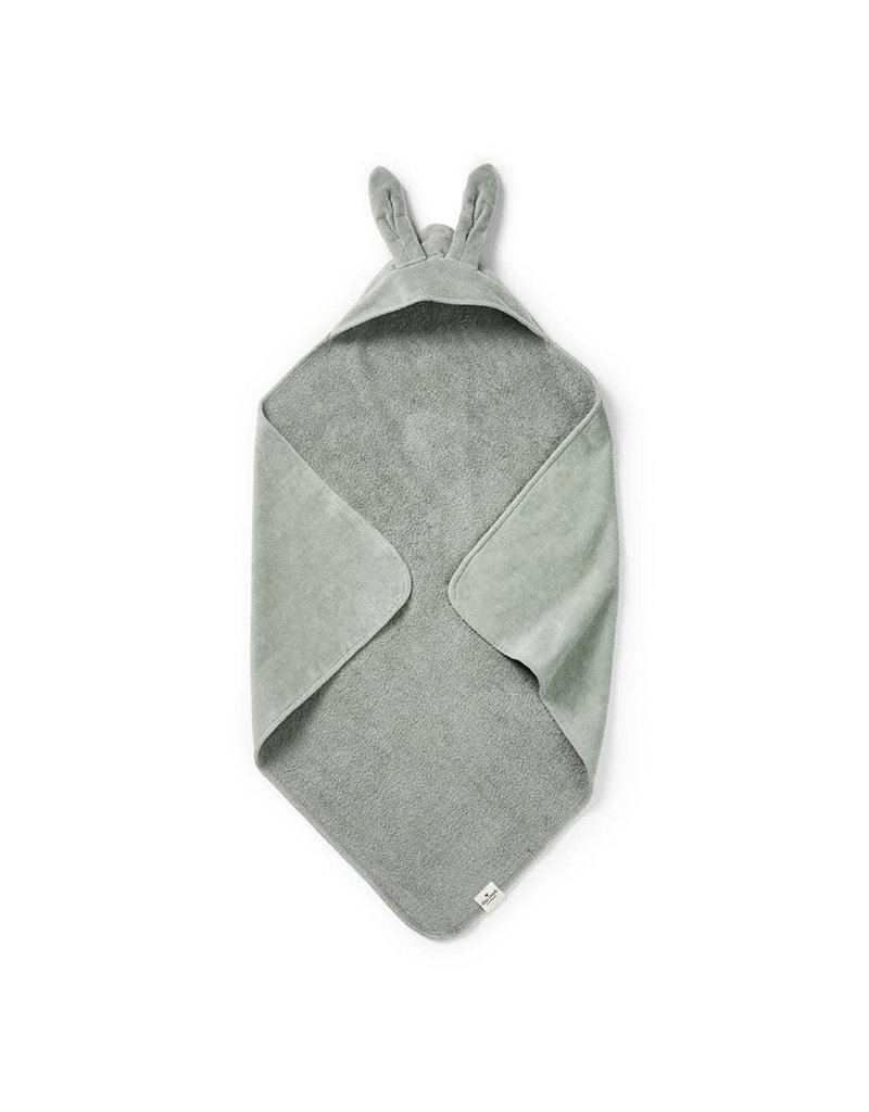 Elodie Elodie Details badcape mineral green bunny