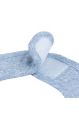 Lassig Lassig babyslabbetjes melange blue 3st