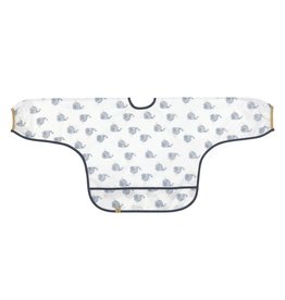 Lassig Lässig long sleeve bib little water whale