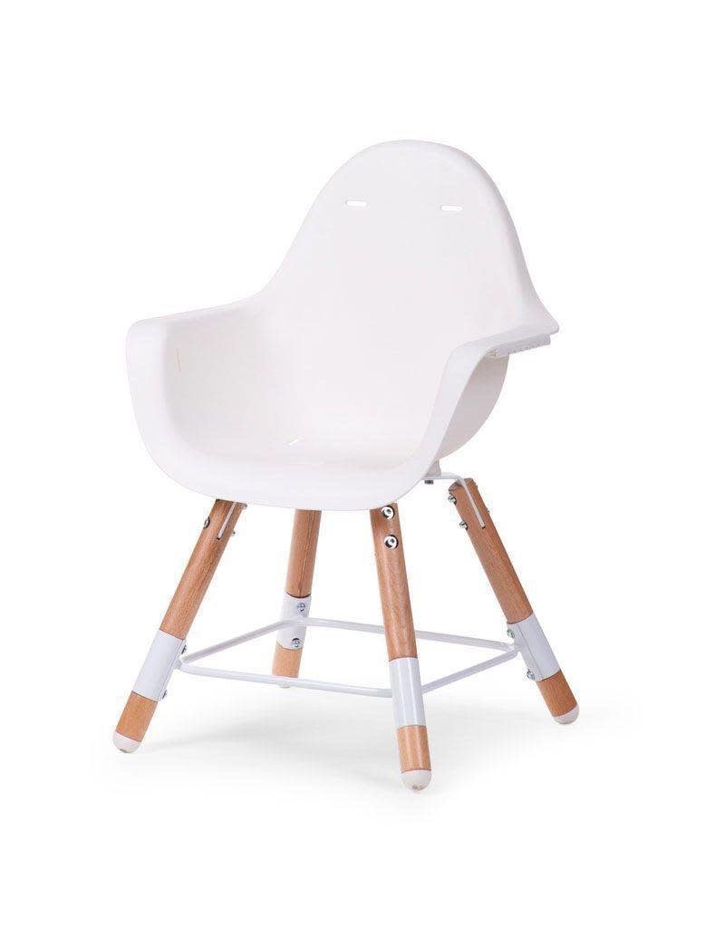 Onmogelijk koper Geef rechten Childwood evolu 2 stoel wit/naturel 2 in 1 + beugel - Monstertjes - Urban  Baby Store
