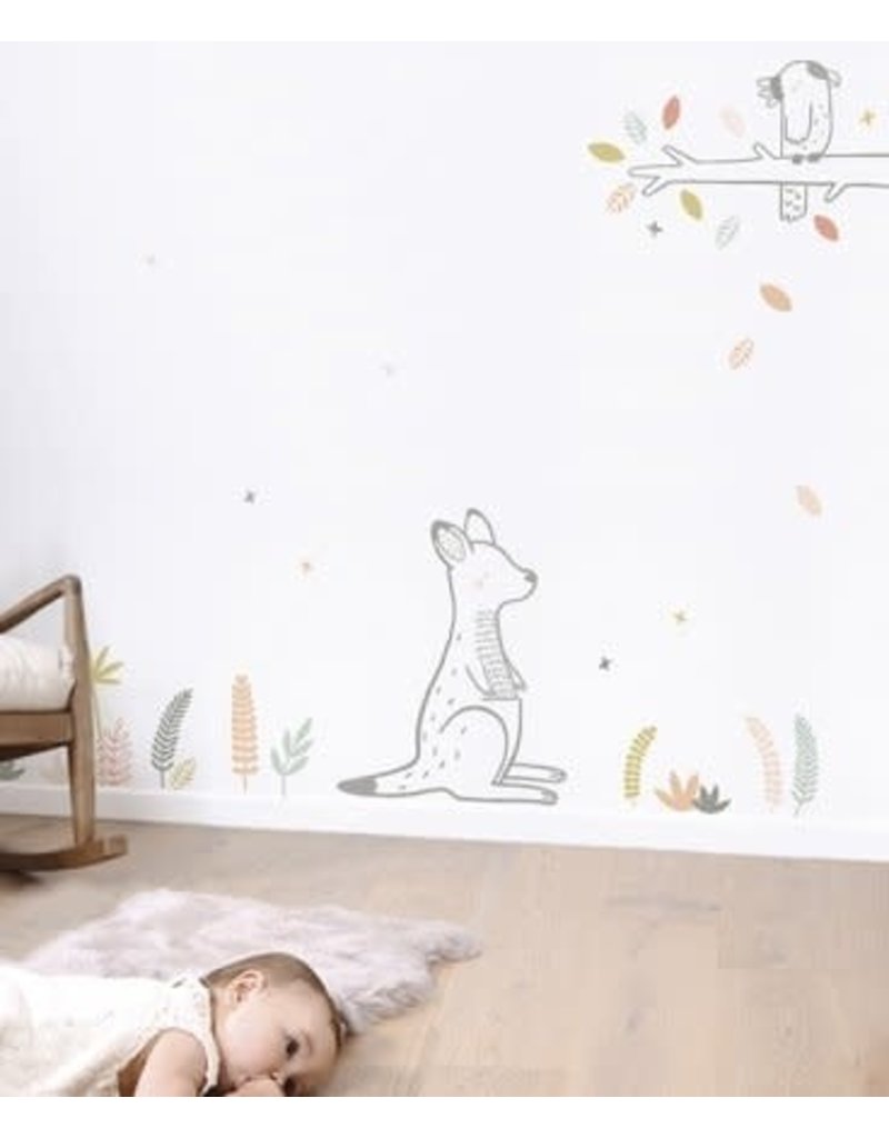 Lilipinso Lilipinso wall stickers cross & leaves