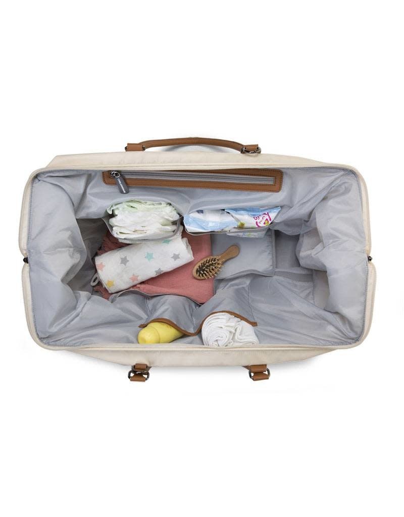 Childhome Childwheels mommy bag big off white