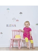 Lilipinso Lilipinso wall stickers clouds and peas multicolored