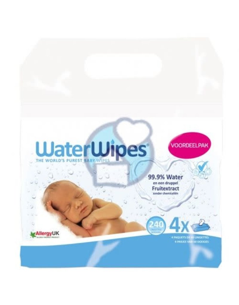 WaterWipes WaterWipes vochtige doekjes voordeelpack