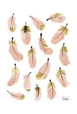 Lilipinso Lilipinso wall stickers feathers pink