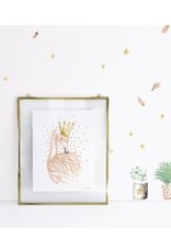 Lilipinso Lilipinso wall stickers star gold effect