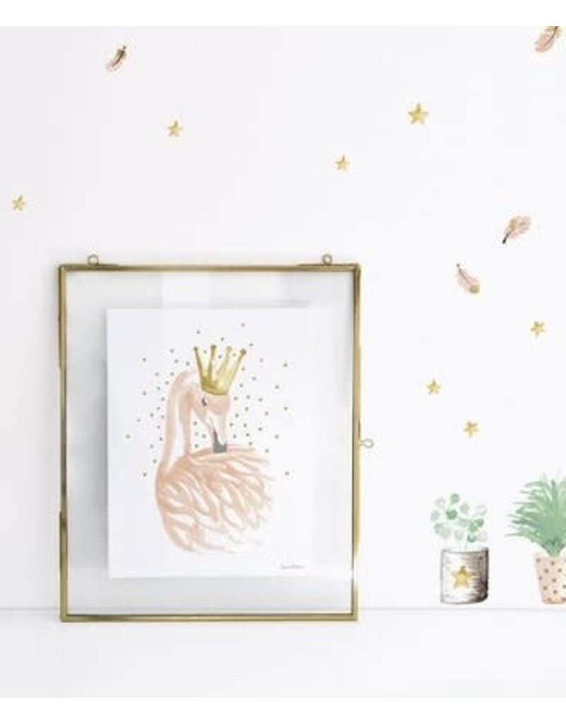 Lilipinso Lilipinso wall stickers star gold effect