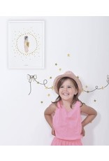 Lilipinso Lilipinso wall stickers star gold effect