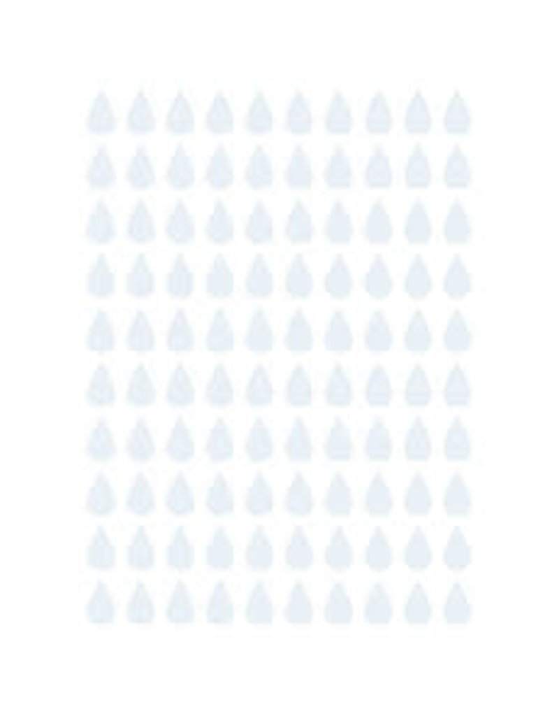 Lilipinso Lilipinso wall stickers Rain drops baby blue