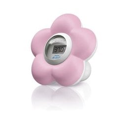 Avent Avent digitale babybad- en kamerthermometer roze