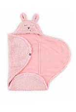 Jollein Jollein wikkeldeken bunny pink