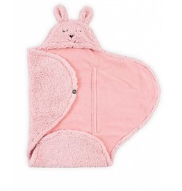 Jollein Jollein wikkeldeken bunny pink