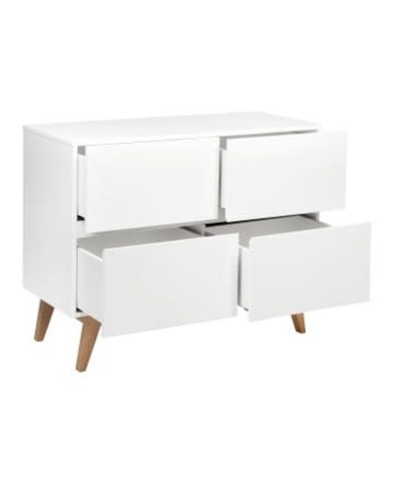 Quax Quax Trendy White commode 4 laden