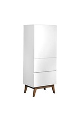 Quax Quax Trendy White kast 1 deur + 2 lades