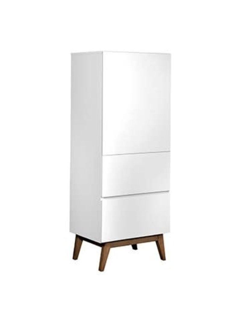 Quax Quax Trendy White kast 1 deur + 2 lades