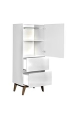 Quax Quax Trendy White kast 1 deur + 2 lades